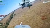 Mi-17 helicopter pilot manoeuvred to evade Russian FPV drone just few centimetres from tail rotor. VIDEO