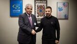 Володимир Зеленський та президент Панами Хосу Муліно