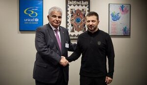 Володимир Зеленський та президент Панами Хосу Муліно