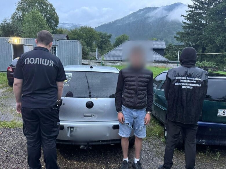 На Закарпатті затримали ухилянтів