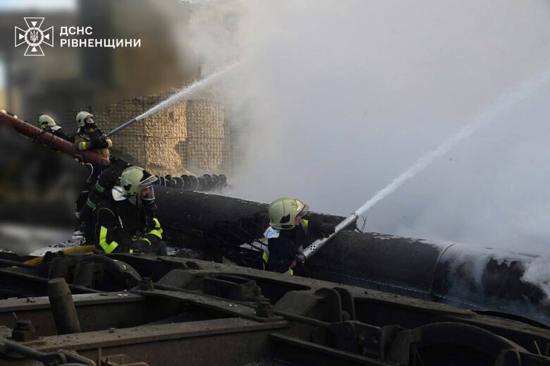 наслідки удару по Рівненщині