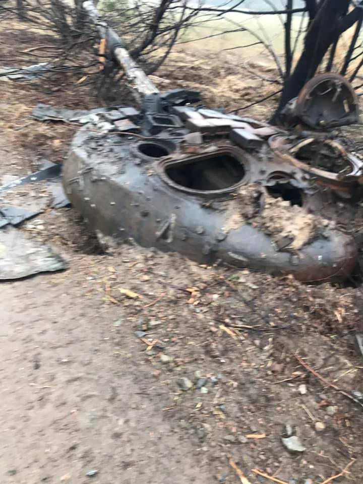 Resistance forces liberated village of Shestovitsya near Chernihiv 06