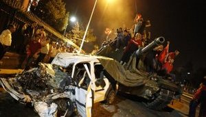 Coup d'etat attempt in Turkey. PHOTOS