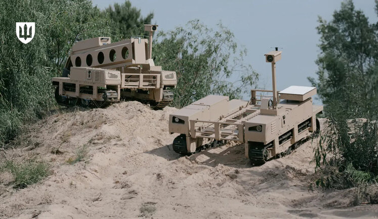 Domestic unmanned ground vehicle TERMIT approved for use in Armed Forces of Ukraine. PHOTO