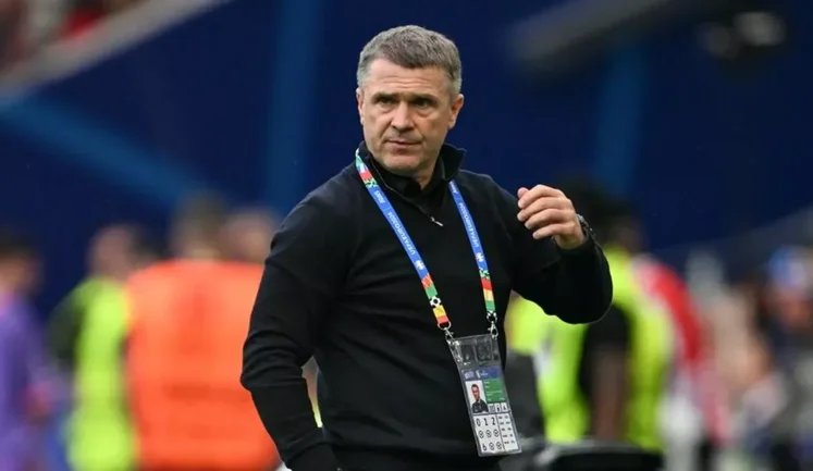 Ребров покинул пост главного тренера сборной Украины по футболу