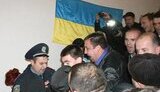 Как &amp;quot;Свобода&amp;quot; с боями захватила львовский теризбирком. ФОТОрепортаж.