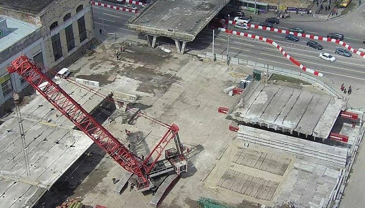 Строительство Шулявского моста продолжается в темпе, который возможен на сегодняшний день, - гендиректор "Укрбуд Девелопмент" Майборода