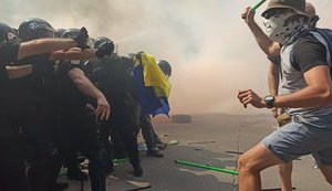 По факту нанесения телесных повреждений правоохранителям на Банковой открыто уголовное производство, - Нацполиция