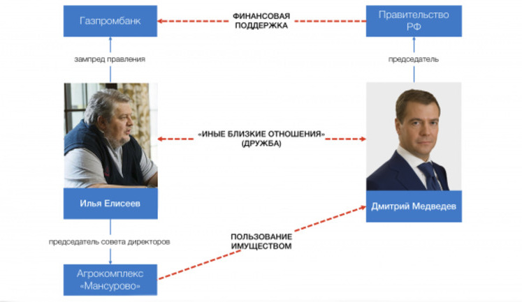 Transparency International просит Путина проверить конфликт интересов Медведева. ИНФОГРАФИКА