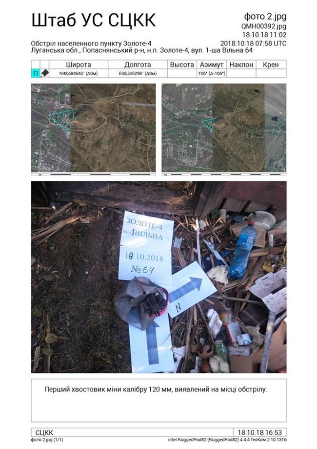 У СЦКК показали наслідки обстрілу терористами Золотого-4 16