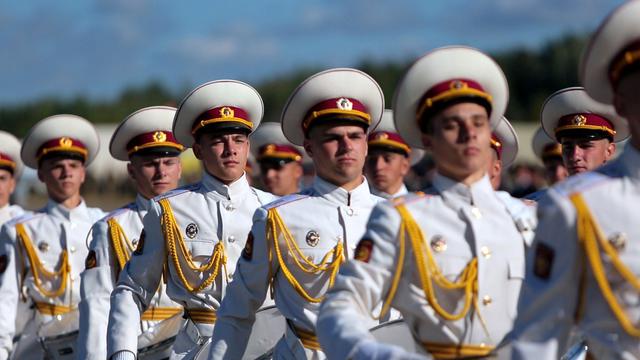 независимости репетиция марша