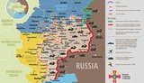 карта донбас бои ато ato map donbas fighting