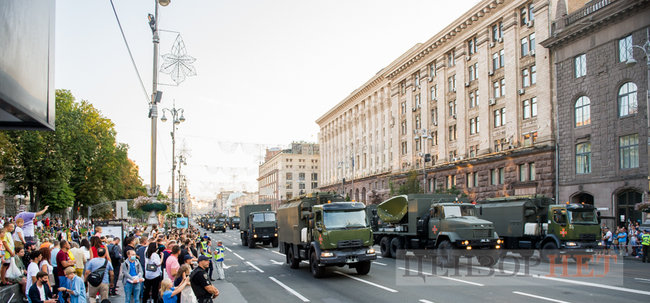 Репетиция парада в Киеве 21 августа 05