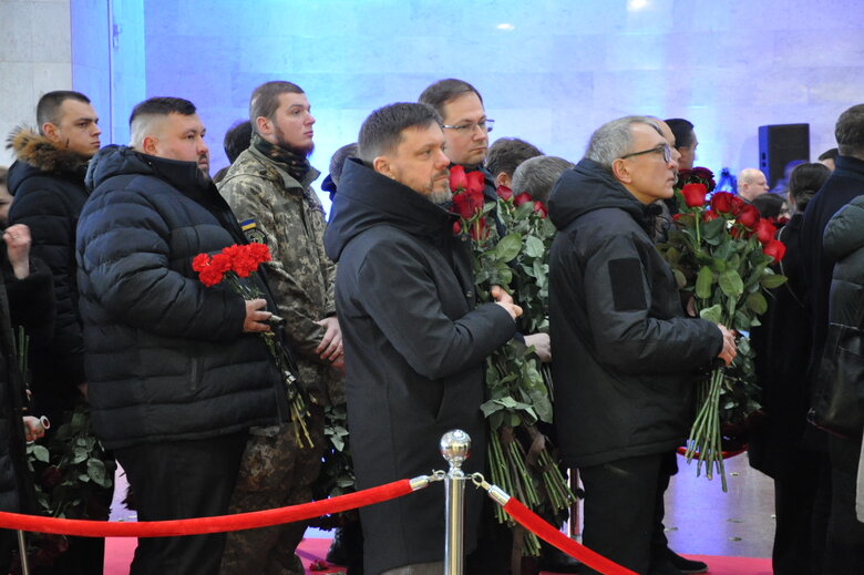 In Kyiv, farewell to leadership of Ministry of Internal Affairs, who died in plane crash in Brovary, was held 07