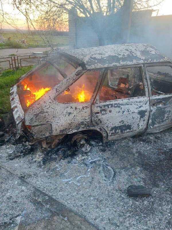 атака на гуманитарное авто