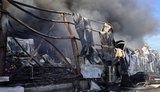 Атака РФ на склады в пригороде Днепра: в больнице умер мужчина, получивший ожоги всего тела