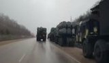 Росіяни стягують озброєння до окупованої Керчі. ВIДЕО