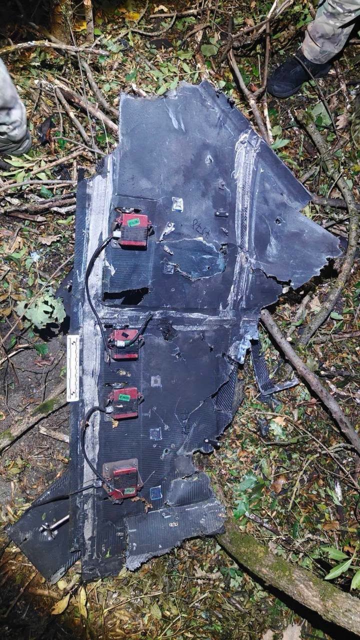 У Молдові знайшли уламки дрона Герань-4