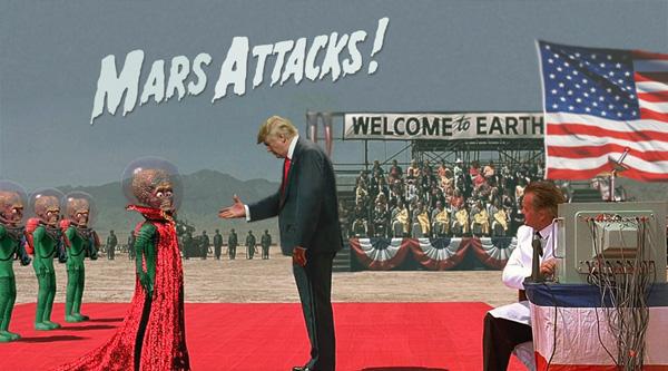 Не валяй дурака, Америка... Зустріч Трампа і Путіна у ФОТОжабах 02