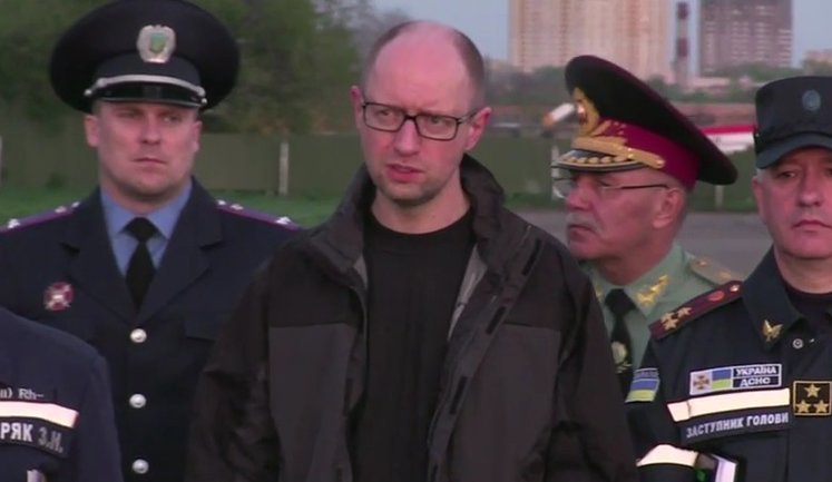 Пожар в районе ЧАЭС - самый большой с 1992 года, - Яценюк. ВИДЕО