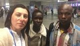 Пограничники целую ночь держали в аэропорту "Борисполь" кенийских спортсменов, приехавших на марафон по приглашению Украины. ФОТОрепортаж
