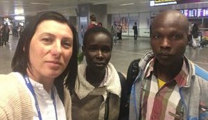 Пограничники целую ночь держали в аэропорту "Борисполь" кенийских спортсменов, приехавших на марафон по приглашению Украины. ФОТОрепортаж