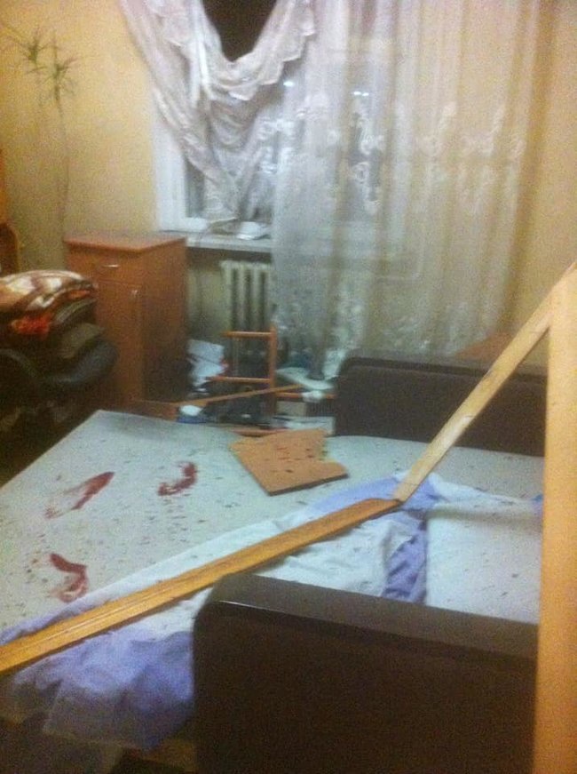 One person wounded in bomb attack on C14 coordinator Mazur’s apartment 04