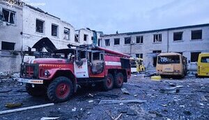 In Kharkiv region, enemy attacked rescuers twice while extinguishing a fire. PHOTOS