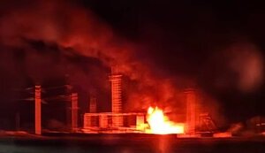 Substation was attacked in Melitopol. Temporarily occupied territories of Zaporizhzhia and Kherson regions left without electricity. PHOTO