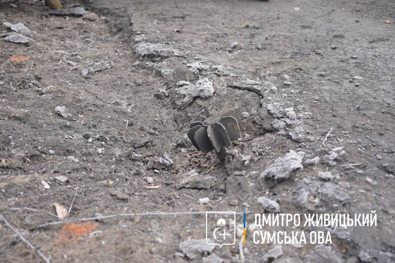 Последствия обстрела Миропольской громады Сумской области 03