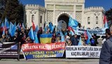 Protest rally against occupation of Crimea held in Istanbul. PHOTO