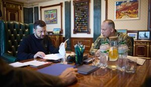 Зеленський заслухав Сирського