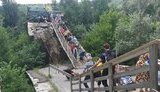 Representatives of central bodies, local authorities discuss project of restoring the bridge near Stanytsia Luhanska