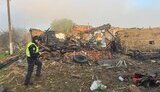 Aftermath of the attack on Sumy region