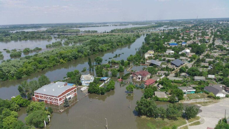 Окуповане село Кардашинка повністю затоплене, рашисти не надають жодної допомоги та не проводять евакуацію 04