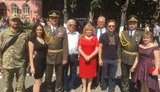 Комбриг 128-й горно-штурмовой бригады Сергей Собко обручился с известным волонтером Мариной Комаровой. ФОТО