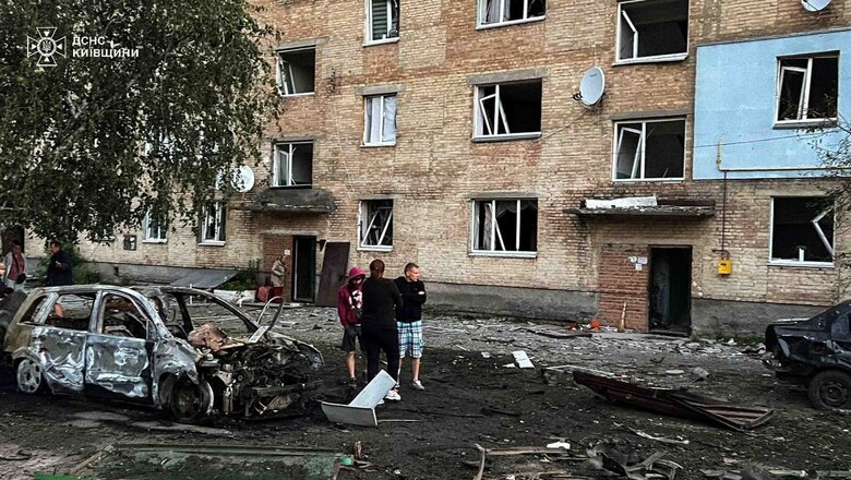Вишгород після обстрілу
