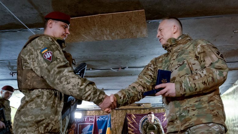 Відзначено воїнів за хоробрість та професіоналізм на Східному фронті