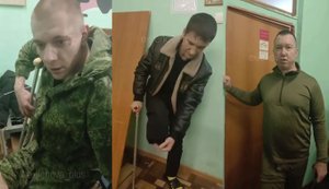 Троє окупантів-ампутантів не слухаються свого комдива і відмовляються їхати на передову: "Что нам теперь - умереть? Спасите нас!". ВIДЕО