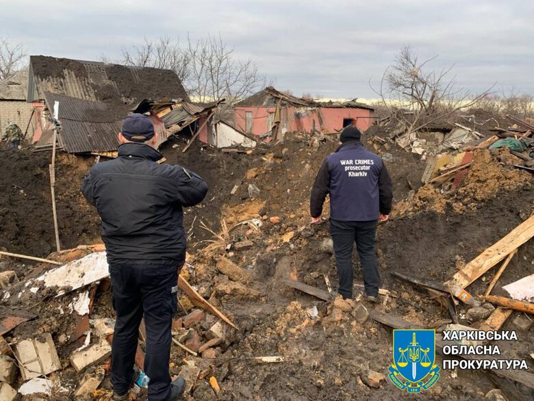 Consequences of enemy shelling in Izium region: two dead, house completely destroyed 04 Consequences of enemy shelling in Izium region: two dead, house completely destroyed 04
