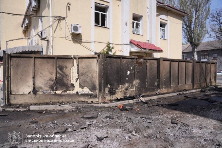 Удар РФ по Запоріжжю