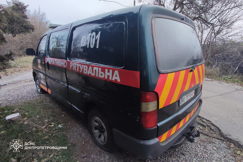 Russians attack rescuers in Nikopol district