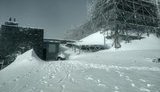 На горе Поп Иван в Карпатах выпало 20 см снега. ФОТО