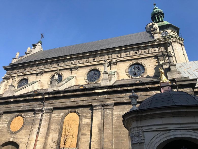 Пошкодження Бернардинського монастиря