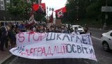 "Шкарлет = Табачник 2.0": активісти пікетують Кабмін і ОП на знак протесту проти призначення в.о. міністра освіти. ВІДЕО+ФОТОрепортаж