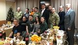 Загороднюк і Кривонос привітали поранених бійців в Ірпінському госпіталі. ФОТО