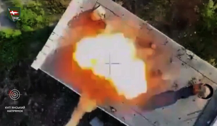 Воїни 14 ОМБр знищили 122-мм гаубицю Д-30, Starlink, дрон окупантів на Куп’янському напрямку. ВIДЕО