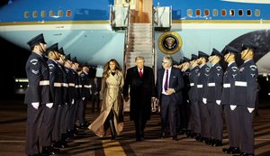 Трамп прибыл в Лондон со вторым государственным визитом. ФОТО