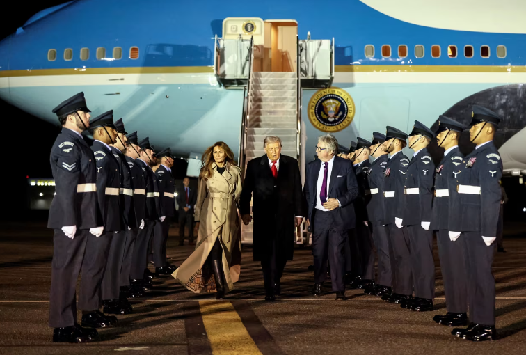 Trump in London