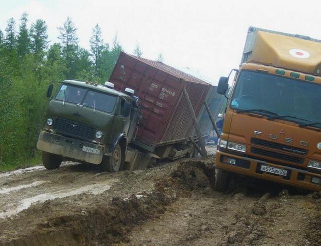 россия разруха дорога